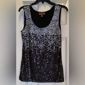 Fenn Wright Manson black & silver sparkles size Medium